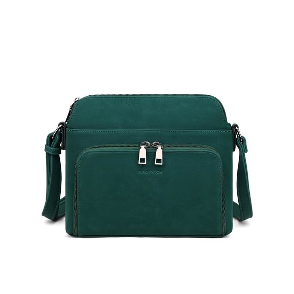 Crossbody Purse Bags, Multi-Pocket Soft Leather Shoulder Purse, ^-^ - Picture 1 of 8